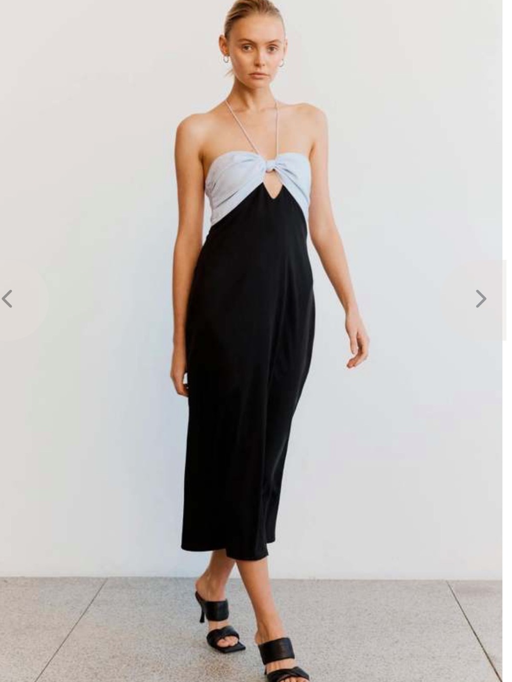 Third Form let’s split slip dress